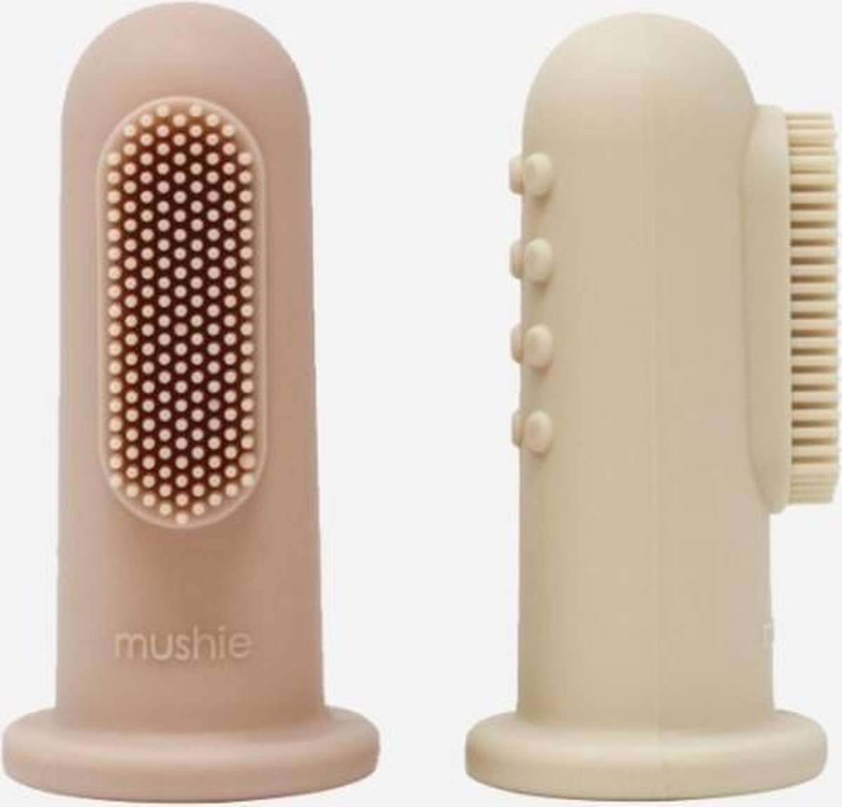 Mushie toothbrush | Shifting sand /blush