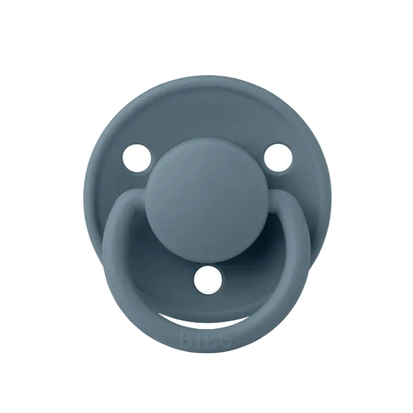 BIBS De Lux siliconen | Steel blue